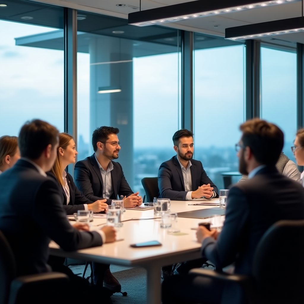 Corporate training event