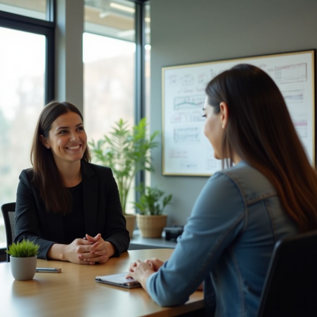 One-on-one coaching session